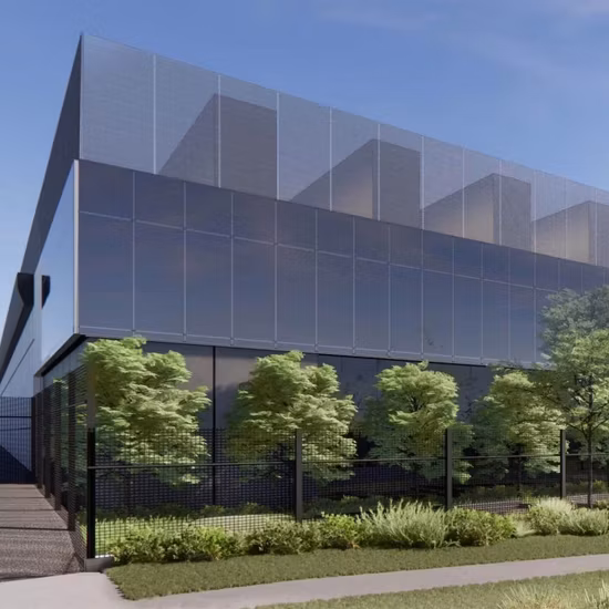 Matériau de construction de manufacture Mur-rideau en aluminium Matériau en alliage Verre scellé Vitrage renforcé par la chaleur