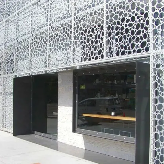 Panneau de façade en aluminium sculpté pour bâtiment éolien moderne, panneau de mur-rideau solide extérieur ou intérieur