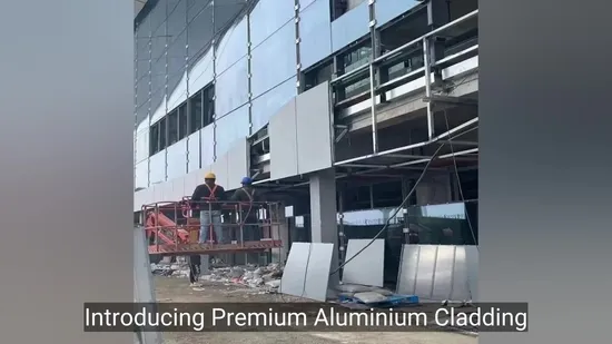 Façades murales en aluminium léger pour des solutions de construction durables