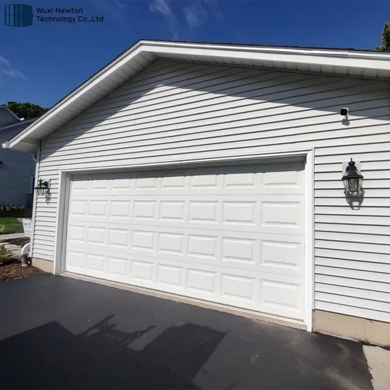 Portes de garage sectionnelles à isolation thermique durable et économes en énergie, fabriquées en Chine