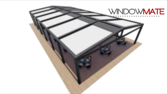 Sunshade Outdoor Motorized Garden Retractable Modern Awning 